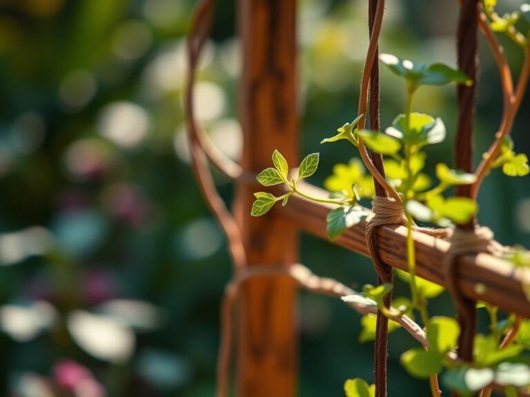 5 Clever Ways How to Build a Climbing Houseplant Trellis